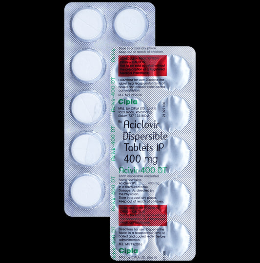 Acivir 400 DT Tablet - Classic Derma