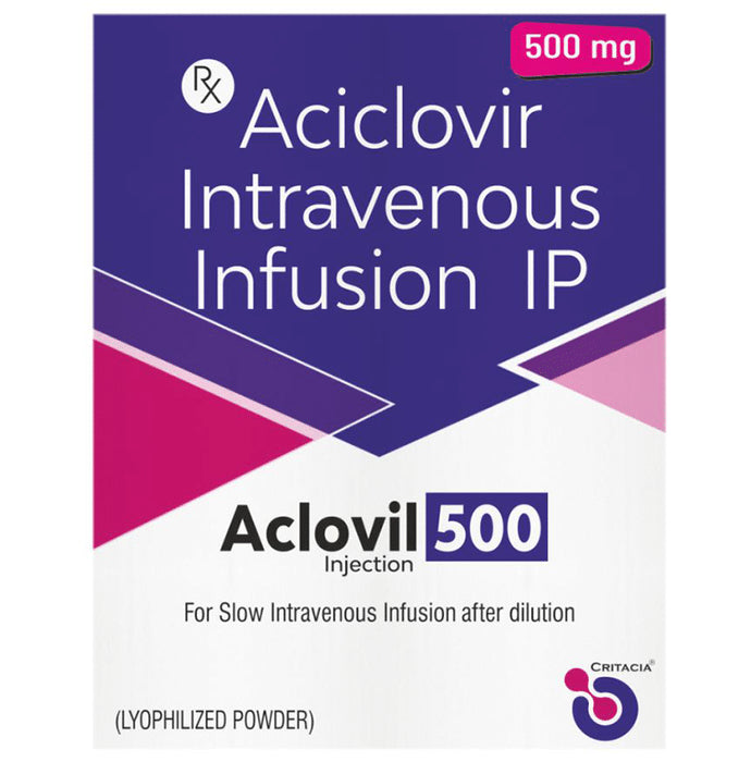 Aclovil 500mg Injection - Classic Derma
