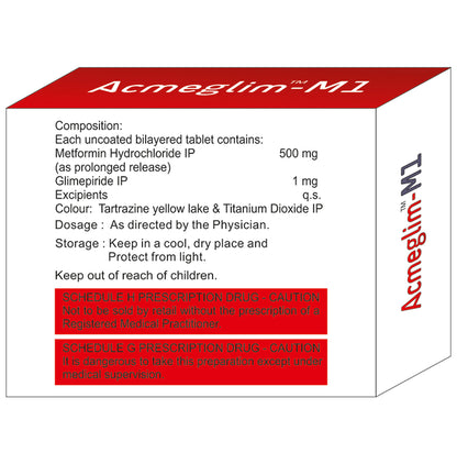 Acmeglim -M1 Tablet PR