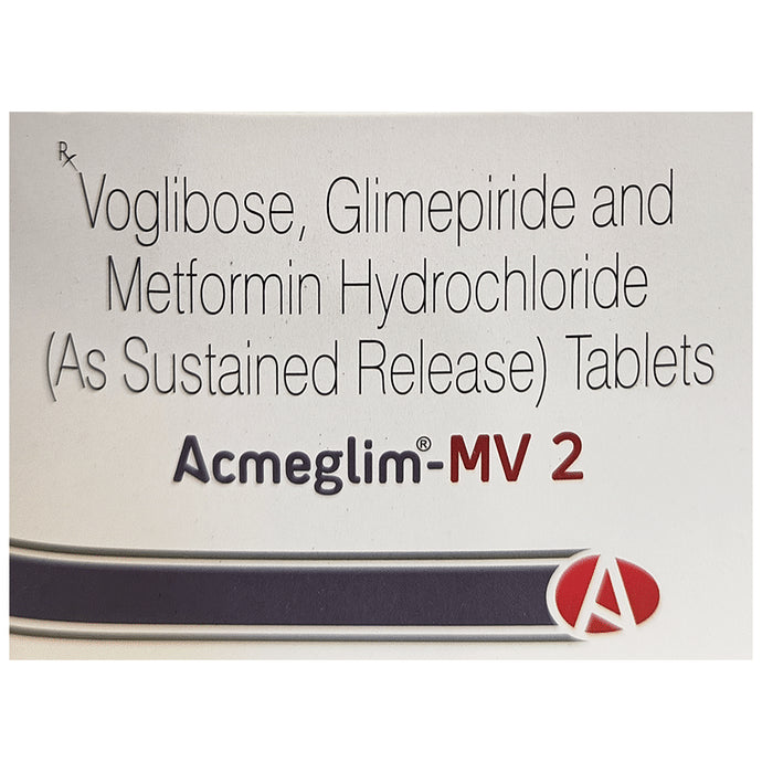 Acmeglim-MV 2 Tablet SR - Classic Derma