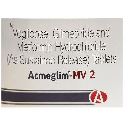Acmeglim-MV 2 Tablet SR - Classic Derma