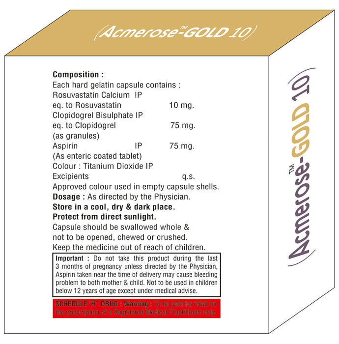 Acmerose-Gold 10 Capsule