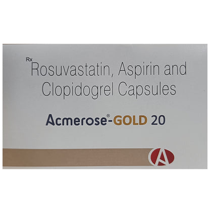 Acmerose-Gold 20 Capsule - Classic Derma