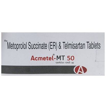 Acmetel-MT 50 Tablet ER - Classic Derma