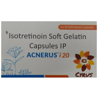 Acnerus I 20 Soft Gelatin Capsule - Classic Derma