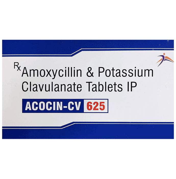Acocin-CV 625 Tablet - Classic Derma