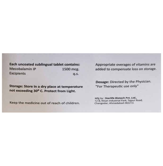 Aconerv-SL Sublingual tablet