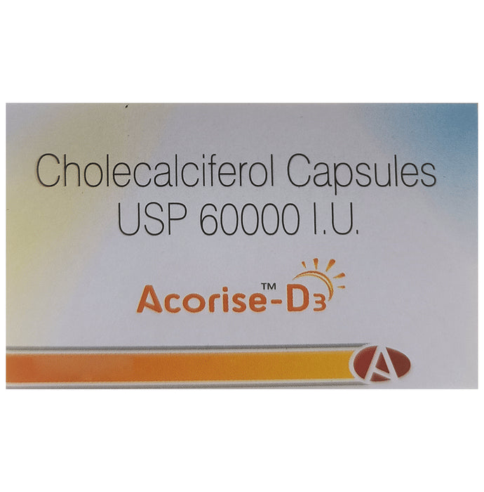 Acorise-D3 Softgel Capsule