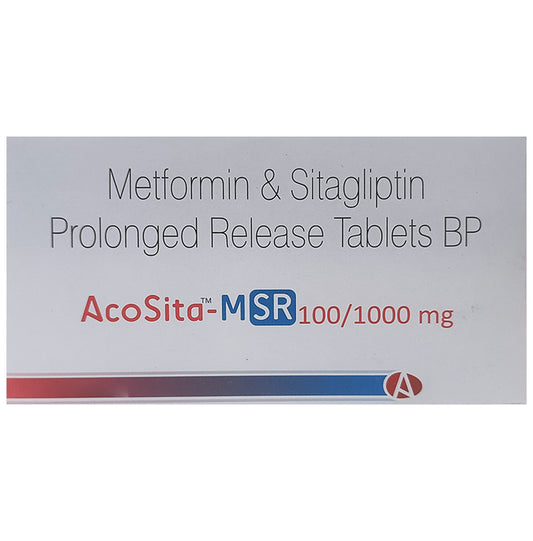 Acosita-M SR 100/1000 mg Tablet - Classic Derma
