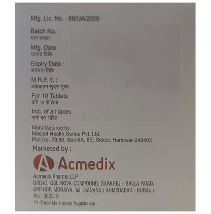 Acosita-MP 500 Tablet SR