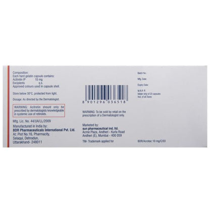 Acrotac 10mg Capsule