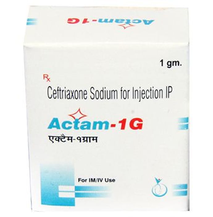 Actam 1gm Injection - Classic Derma