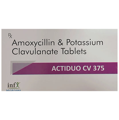 Actiduo CV 375 Tablet - Classic Derma