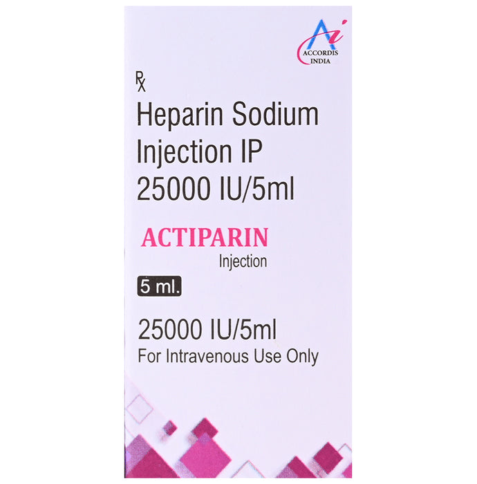 Actiparin 25000IU Injection - Classic Derma