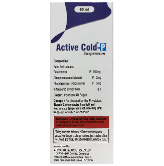 Active Cold-P Oral Suspension