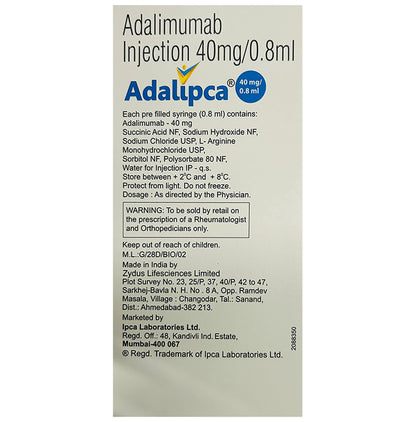 Adalipca 40mg Injection