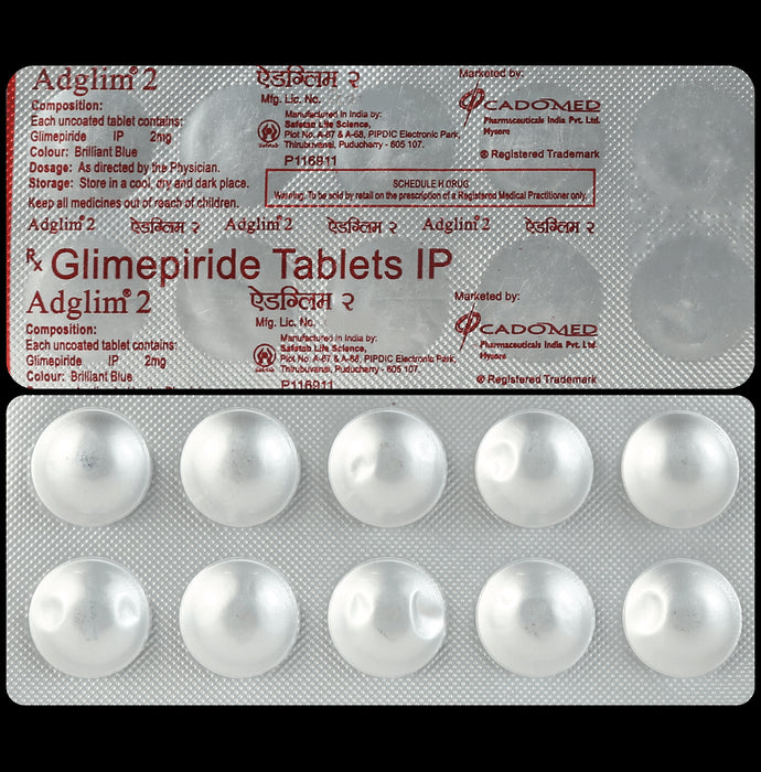 Adglim 2mg Tablet - Classic Derma