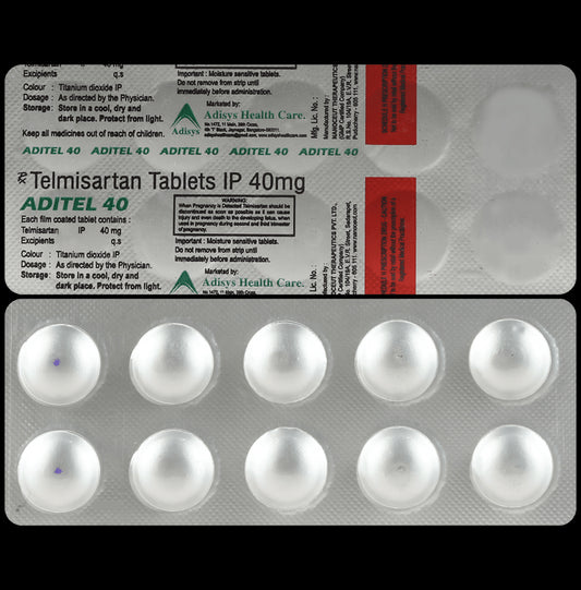 Aditel 40mg Tablet - Classic Derma