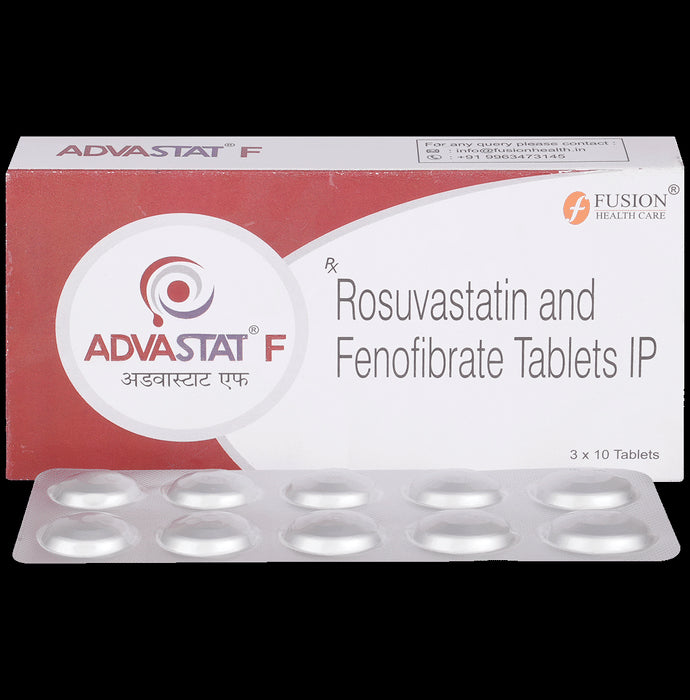 Advastat F 160mg/10mg Tablet - Classic Derma