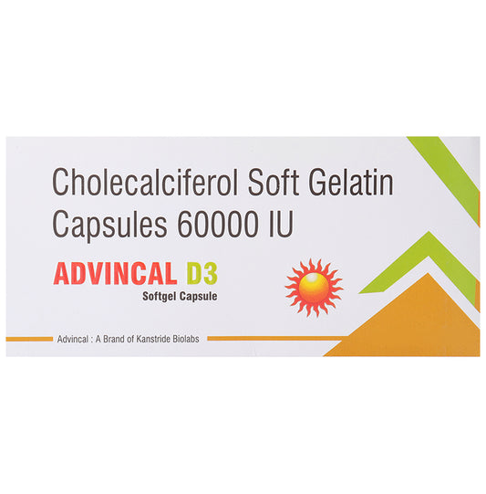 Advincal D3 Softgel Capsule - Classic Derma