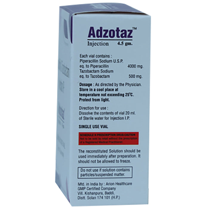 Adzotaz 4.5gm Injection