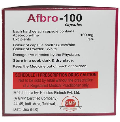 Afbro 100 Capsule