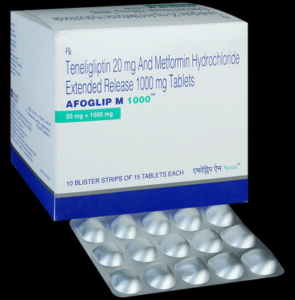Afoglip M 1000 Tablet ER - Classic Derma