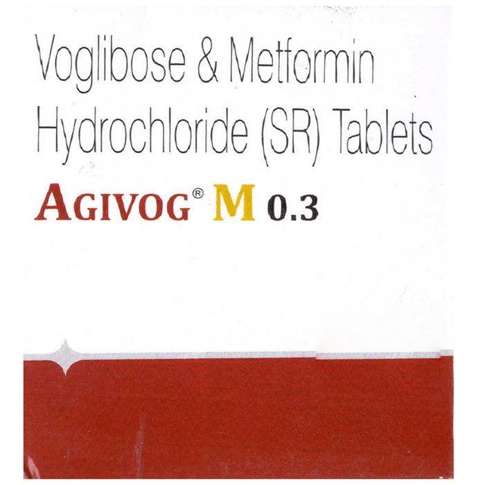 Agivog M 0.3 Tablet SR - Classic Derma