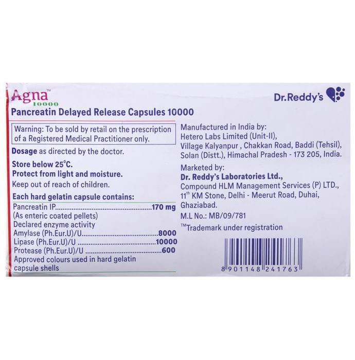 Agna 10000 Capsule DR