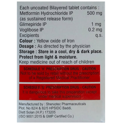 Agremet-Trio 1 Tablet SR