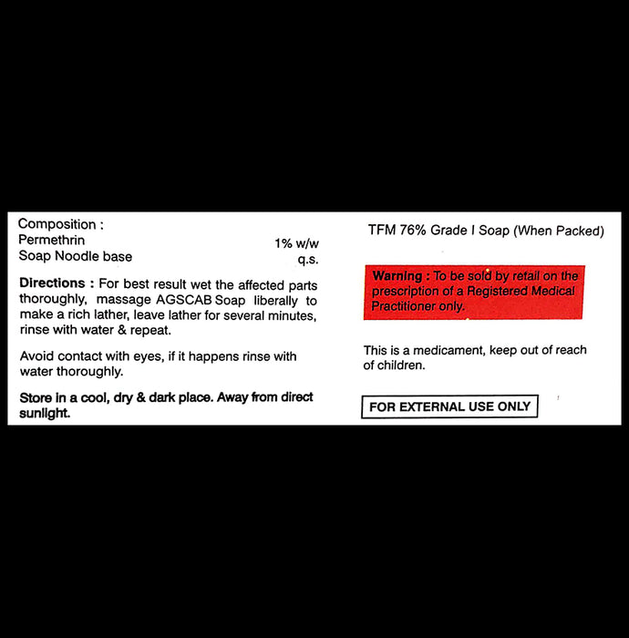 Agscab Medicated Soap