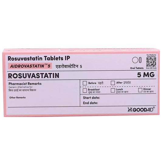 Aidrovastatin 5 Tablet - Classic Derma