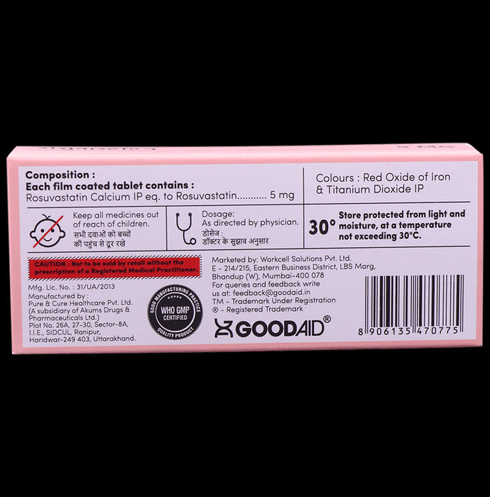 Aidrovastatin 5 Tablet