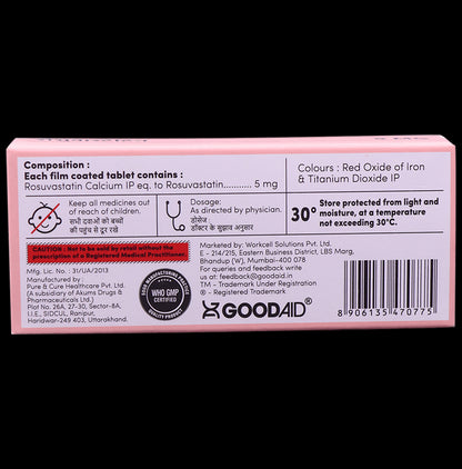 Aidrovastatin 5 Tablet