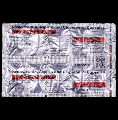 Aidrovastatin Gold 20 Capsule - Classic Derma