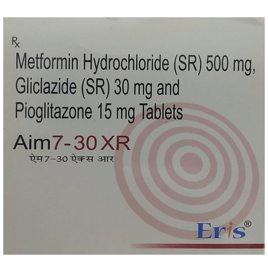 Aim7 30mg/15mg/500mg Tablet XR - Classic Derma