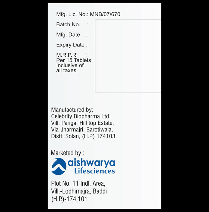 Aishfloz-MX 10 Tablet ER