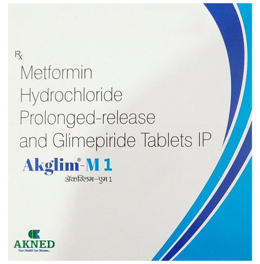 Akglim-M 1 Tablet PR - Classic Derma