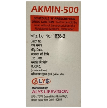 Akmin 500 Injection