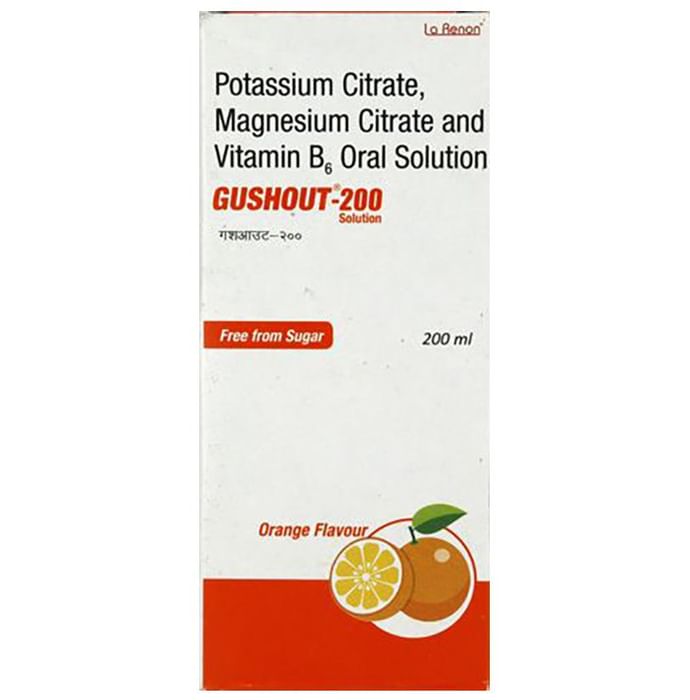 Gushout Oral Solution Orange Sugar Free - Classic Derma