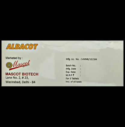 Albacot Chewable Tablet