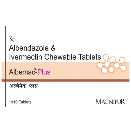 Albemac-Plus Chewable Tablet - Classic Derma