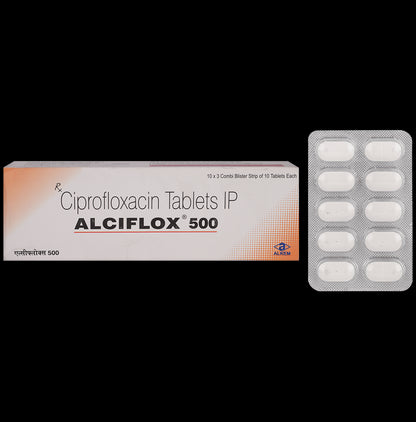 Alciflox 500mg Tablet - Classic Derma