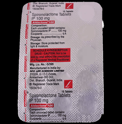 Aldactone 100 Tablet