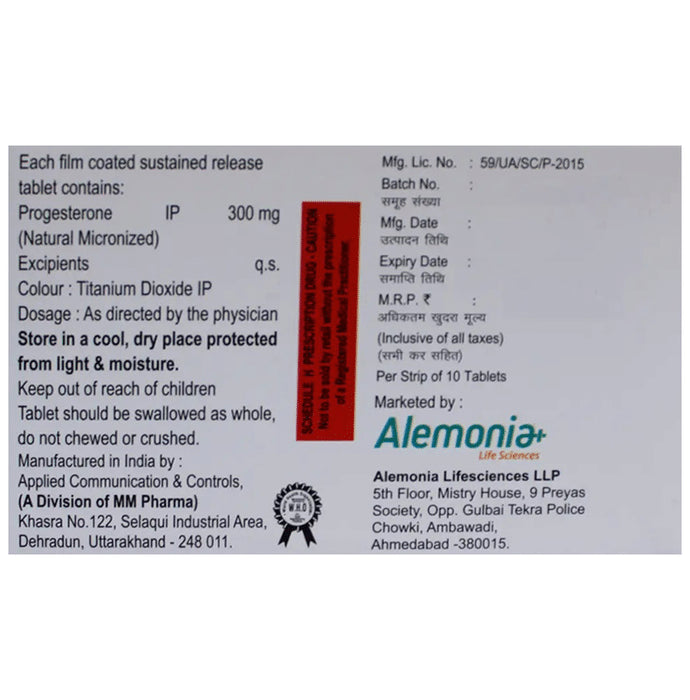 Alegest 300 Tablet SR