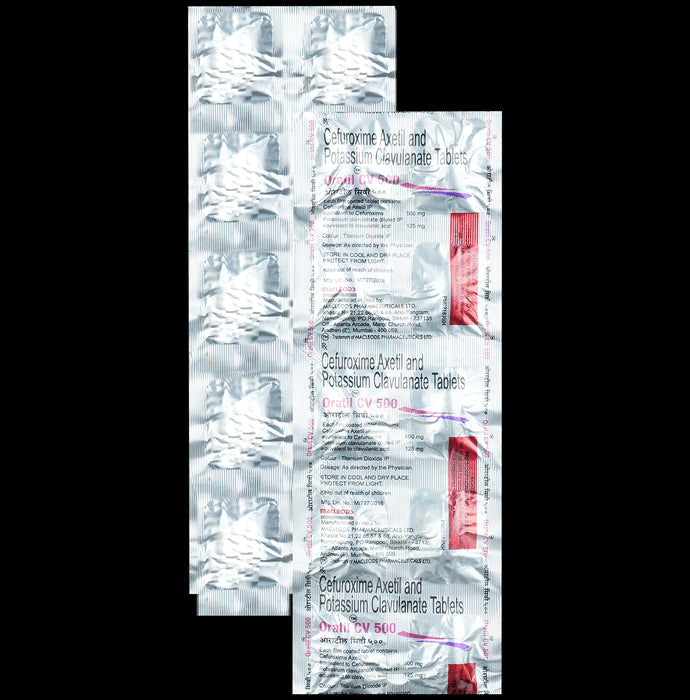 Oratil CV 500 Tablet - Classic Derma