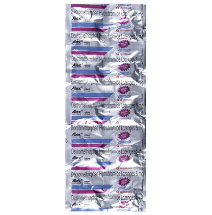 Alex Cough Lozenges Lemon Ginger