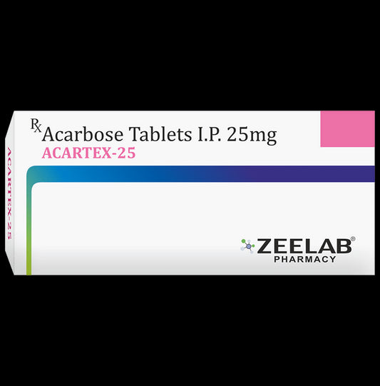 Acartex 25 Tablet - Classic Derma