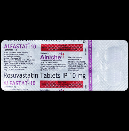 Alfastat 10mg Tablet