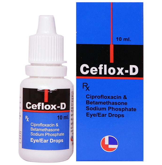 Ceflox-D Eye/Ear Drops - Classic Derma